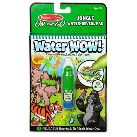 Melissa & Doug Water Wow Jungle Water-Reveal Pad - 51132 | Blain's Farm & Fleet