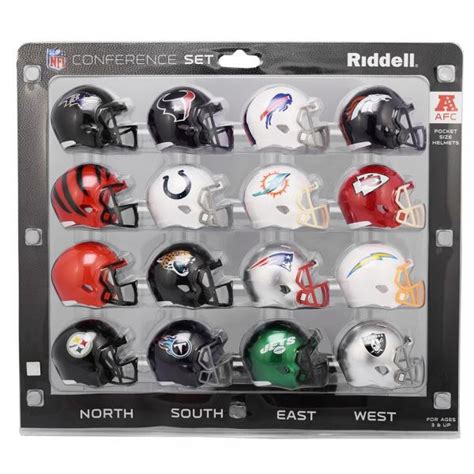 AFC Speed Pocket Pro 16 Pieces Conference Set Helmet - Riddell