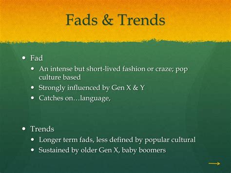 PPT - Issues, Fads , Trends PowerPoint Presentation, free download - ID ...