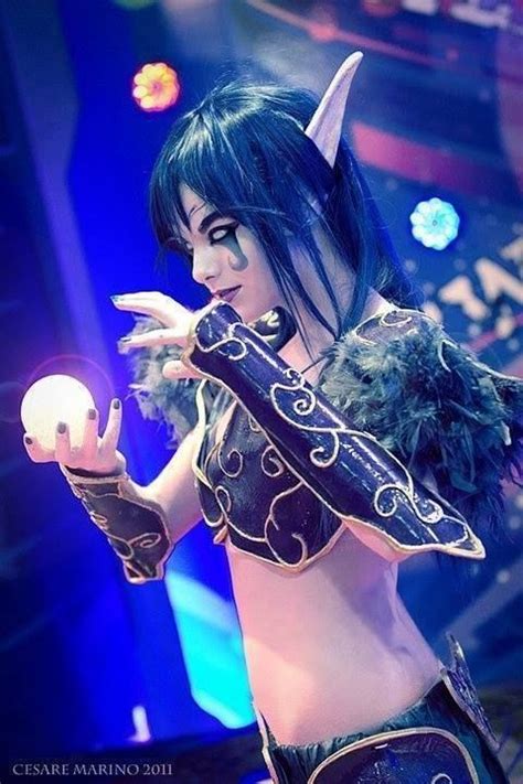 Incredible Night Elf Cosplay | Elf cosplay, Night elf, Fantasy cosplay