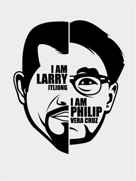 I am Larry Itliong and Philip Vera Cruz - Bayani Art