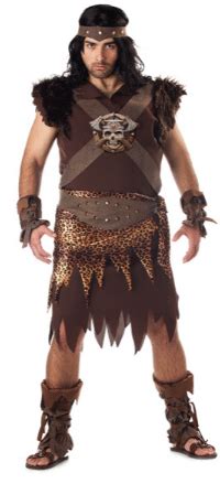 Plus Size Premier Barbarian Man Costume - Caveman Costumes | Plus size costume, Homemade ...