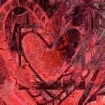 Grunge Textured Heart Art Poster Free Stock Photo - Public Domain Pictures