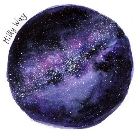 Milky way by Vecordio on DeviantArt | Galaxy drawings, Galaxy painting ...