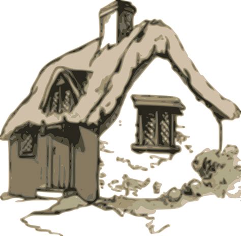 Clipart - cottage