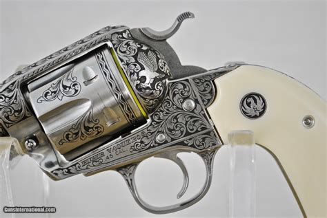 RAY VIRAMONTEZ ENGRAVED RUGER BISLEY NEW MODEL VAQUERO - 45 LONG COLT - SALE PENDING