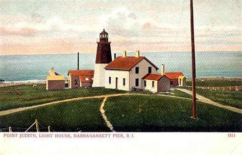 Point Judith Lighthouse Postcard 9