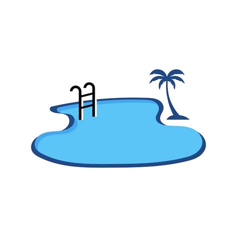 Premium Vector | Swimming pool service swimming pool logo aqua logo ...