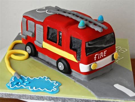 Fire Truck Cake Template - SampleTemplatess - SampleTemplatess