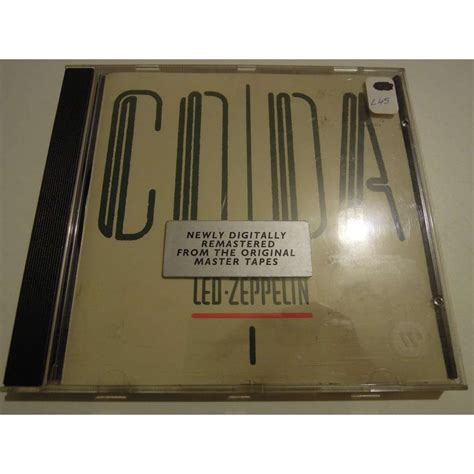 Coda by Led Zeppelin, CD with pitouille - Ref:117607657