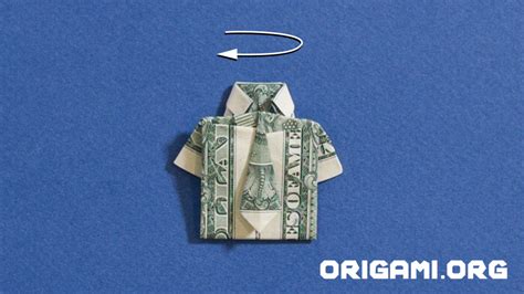 Origami Dollar Bill Shirt and Tie (part 4) - Origami.org