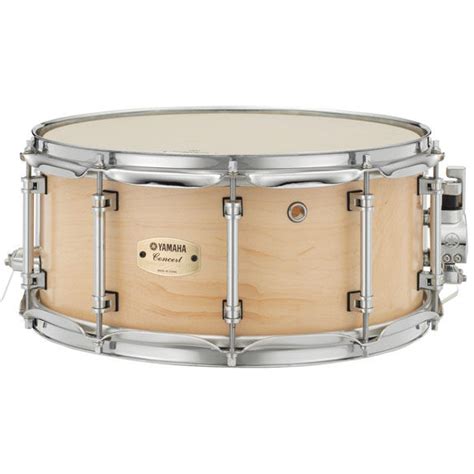 Yamaha 5"x14" Concert Snare Drum Natural Vintage Finish | Yamaha Snare ...