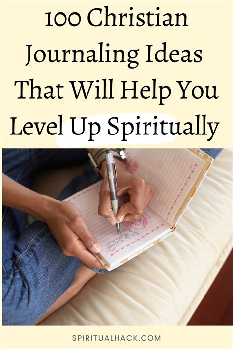 100 Christian Journaling Ideas That Will Strengthen Your Spirit ...