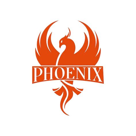 Premium Vector | Phoenix fire logo vector