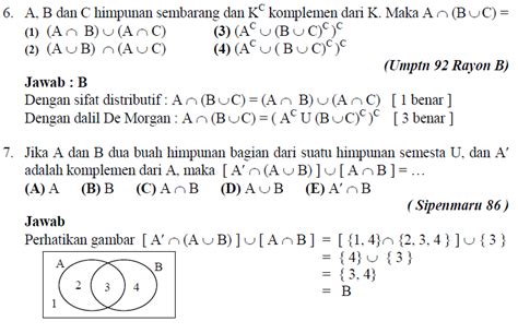 Contoh Soal Himpunan Kosong - Riset