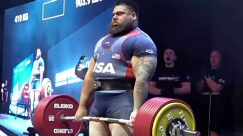 Powerlifter Jesus Olivares Sets New Deadlift & Total IPF World Records At 2023 Sheffield ...