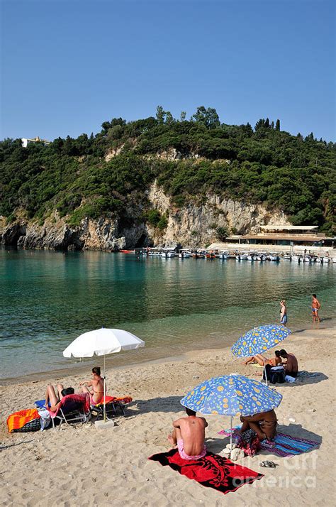 Paleokastritsa beach Photograph by George Atsametakis | Fine Art America