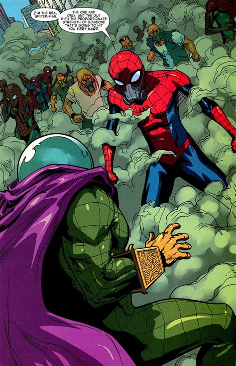 Spider-man and Mysterio Marvel Comic Character, Comic Book Characters ...