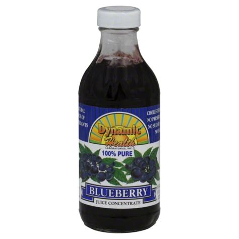 Dynamic Health Blueberry Juice Concentrate, 8 oz - Walmart.com