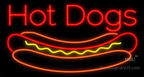 Hot Dogs Neon Sign – Custom-Neon-Sign