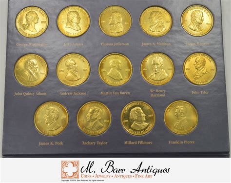 Coin Set A Coin History of the US Presidents**** Historic US Collection ...