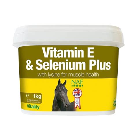 NAF Vitamin E & Selenium Plus Horse Supplement 1kg | Feedem