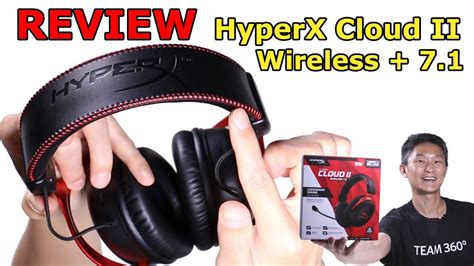 Review: HyperX Cloud II Wireless Headset with 30 HOUR Battery Life ...