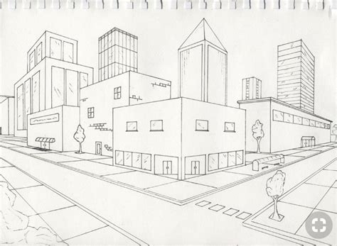 Pencils 'n Paintbrushes: Two Point Perspective City