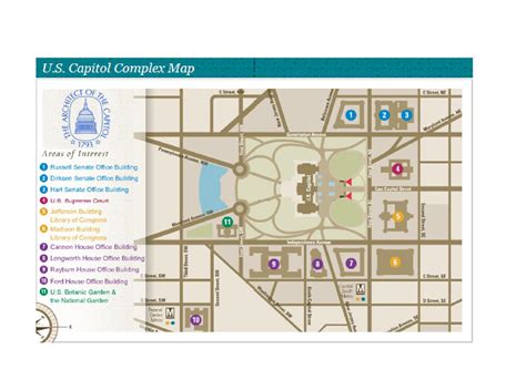 U.S. Capitol Complex Map by Association for Unmanned Vehicle Systems ...