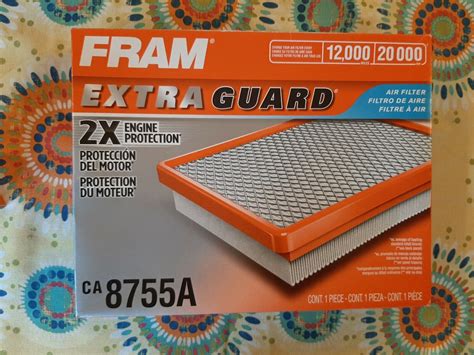 Fram Extra Guard Air Filter # CA8755A New | eBay