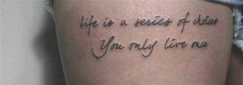 110 Short Inspirational Tattoo Quotes Ideas with Pictures