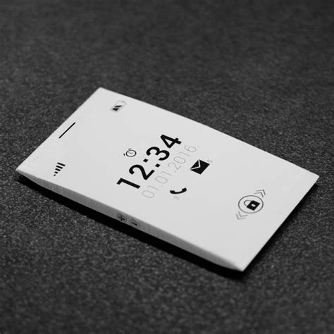 "BADASS" E-INK O PHONE BY ALTER EGO ARCHITECTS AIMS TO ELIMINATE THE ...