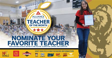 Nominate Your Favorite Teacher - Dailyfly