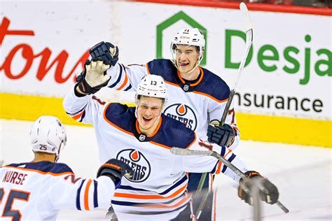 The Oilers have a third line that’s settling in — is a scoring burst ...