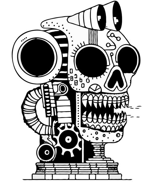 Skull Engine SVG File,design Logo SVG PNG Clipart,vector File - Etsy