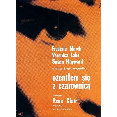 I Married a Witch, Polish Movie Poster