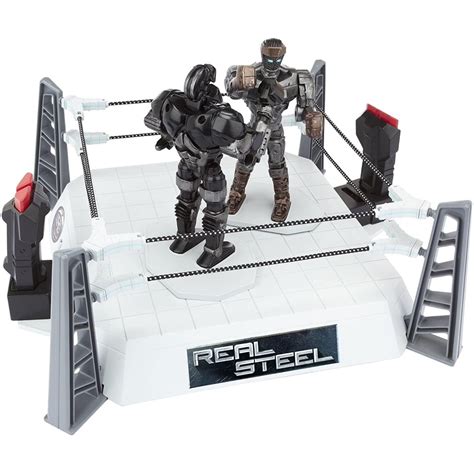 Real Steel WRB Battle Champions Fighting Figures & Ring - Walmart.com ...