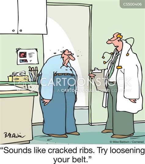 Broken Ribs Cartoons and Comics - funny pictures from CartoonStock