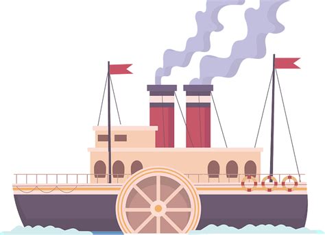 Steamboat Ship Steamer Steamboat Clipart Png Download - vrogue.co