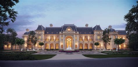 Stunning French Chateau Design From CG Rendering - Homes of the Rich