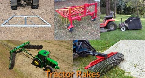 Different Types of Tractor Rakes - MechanicWiz.Com