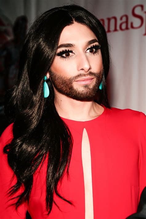 Conchita Wurst - Fashionqueen! • March 18, 2015 Conchita in Barcelona, ViennaSphere...