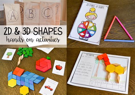 2D and 3D Shape Activities! - Susan Jones Teaching