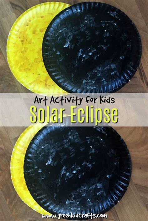 Solar Eclipse Art Activity for Kids | Space activities for kids, Space ...