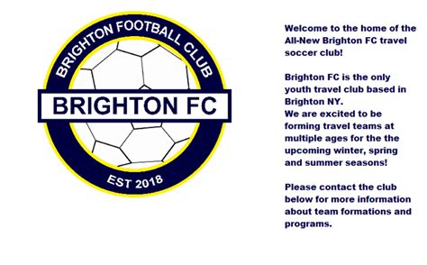 Brighton Football Club > Home