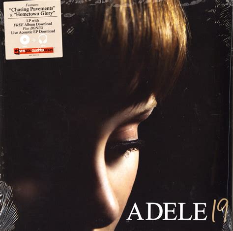 Adele - 19 - Vinyl, LP, XL Recordings, Columbia Records, 2008 - Out Of Print