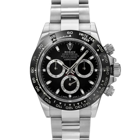 Rolex Daytona 116500LN Black 40mm Stainless Steel – WatchGuys