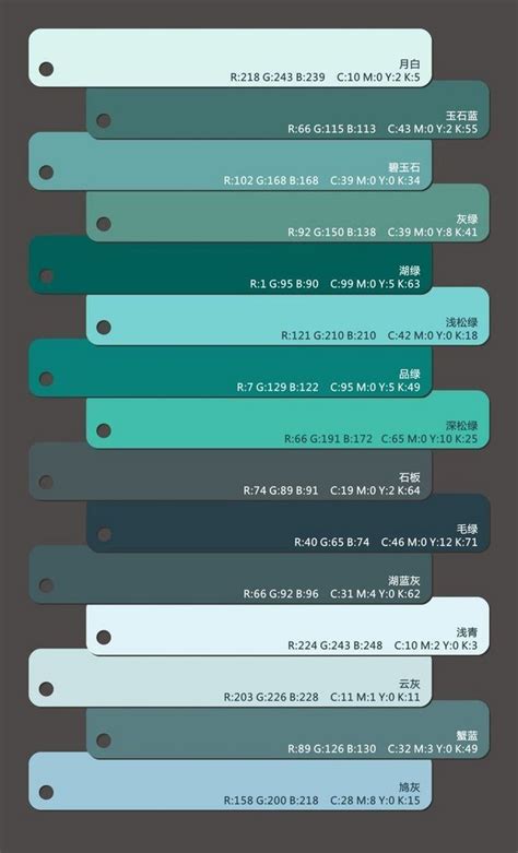 Printable rgb color palette swatches – Artofit