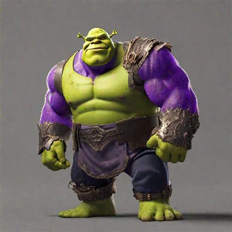 Shrek Fused With Thanos