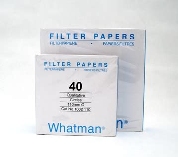 Whatman Filter Paper No. 40- Thermal Scientific